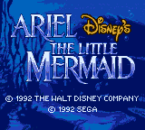 Ariel the Little Mermaid screenshot 3 for Sega Game Gear
